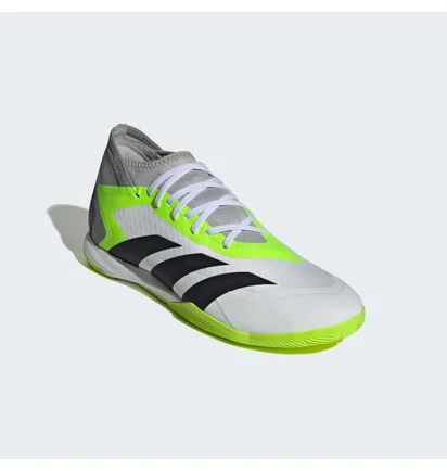 Футзалки унисекс Adidas Predator Accuracy.3 Indoor Shoes White/Grey GY9990
