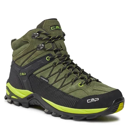 Ботинки мужские CMP Rigel Mid Trekking Shoes Wp Olive 3Q12947-02FP