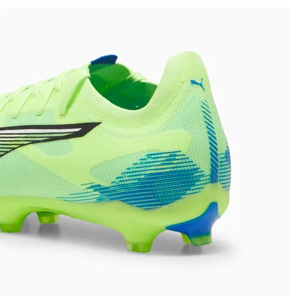 Бутсы унисекс Puma Ultra 5 Match Fg/Ag Green 107687-03