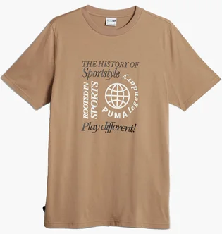 Футболка мужская Puma LegacyS Graphic Tee Brown 622735-85