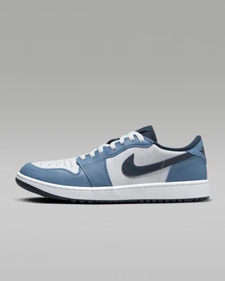 Кроссовки унисекс Air Jordan 1 Low G Golf Shoes Blue/White DD9315-115