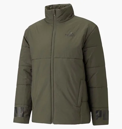 Куртка чоловіча Puma Essentials Padded Jacket Olive 587689-44