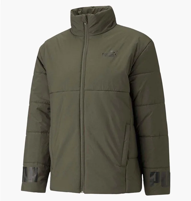 Куртка чоловіча Puma Essentials Padded Jacket Olive 587689-44