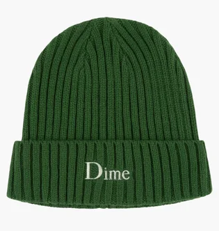 Шапка унисекс Dime Classic Fold Beanie Green DIMEHO2347IVY