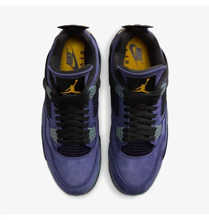 Кросівки чоловічі Air Jordan 4 Retro Lakers Violet FV5029-500