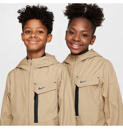 Анорак дитячий Nike Sportswear City Jacket Beige FZ4905-297