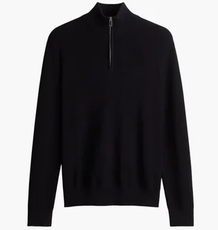Кофта мужская H&M Regular Fit Black 1286499001
