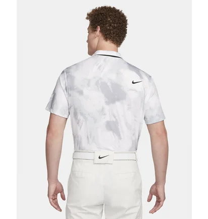 Поло мужское Nike Dri-Fit Nike Tour White/Grey FD5935-100