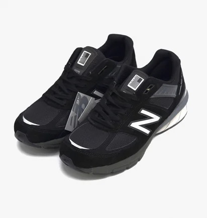 Кроссовки мужские New Balance made in USA 990 V5 Black M990BK5