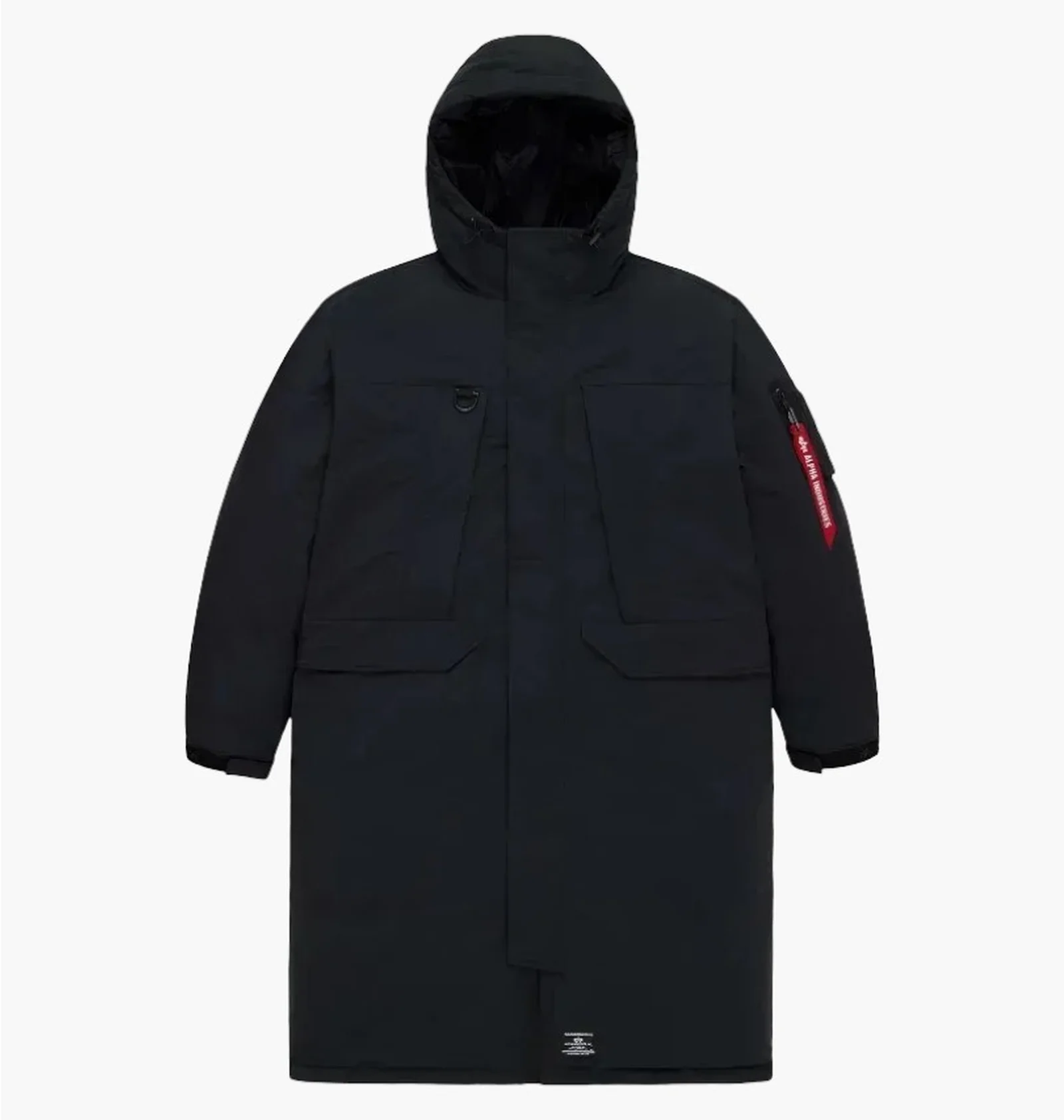 ᐉ Пуховик чоловічий Alpha Industries Seal Long Puffer Parka Black