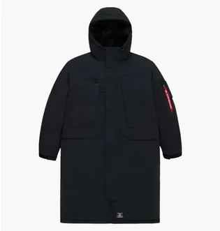 Пуховик чоловічий Alpha Industries Seal Long Puffer Parka Black MJS55502C1-001