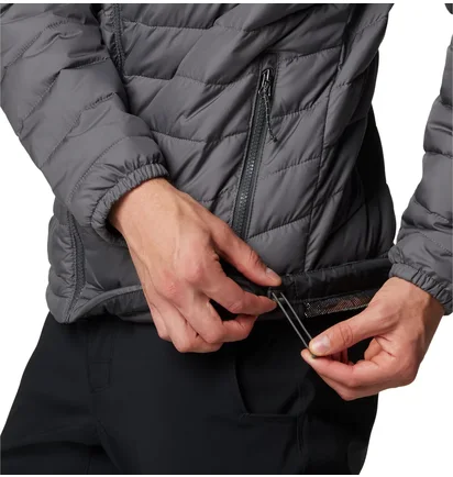 Пуховик чоловічий Columbia Powder Lite Ii Grey 2086964023