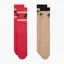 Шкарпетки унісекс Nike Everyday Essential Crew Pink/Beige (2 пари) DH6170-911