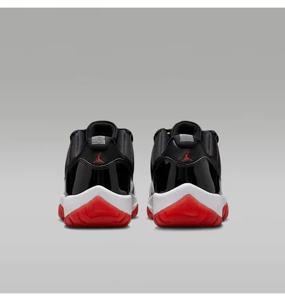 Кроссовки мужские Air Jordan 11 Retro Low Bred 2025 Black FV5104-006