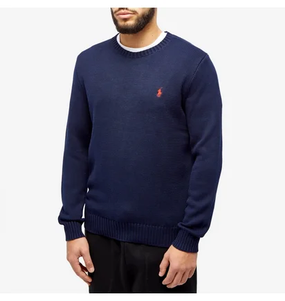 Свитшот мужской Ralph Lauren Crew Knit Blue 710810846001