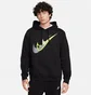 Худі чоловіче Nike Sportswear Fleece Hoodie Black FZ0201-010