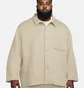 Пальто чоловіче Nike Sportswear Tech Fleece Reimagined Oversized Shacket Brown FB8167-247