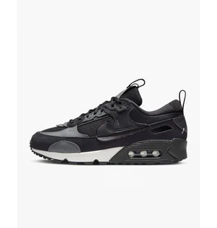 Кроссовки женские Nike Air Max 90 Futura Casual Shoes Black Dm9922-003
