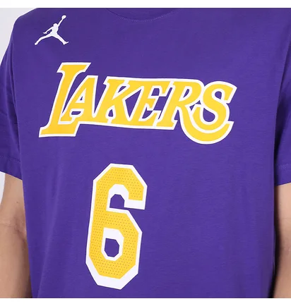 Футболка мужская Nike Nba Los Angeles Lakers Statement Edition Lebron James Violet CV9986-557