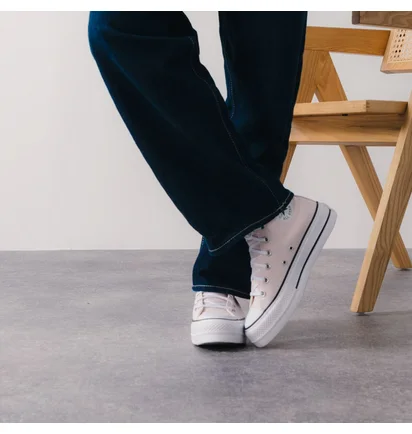 Кеди жіночі Converse Chuck Taylor All Star Lift Hi Pink A05135C