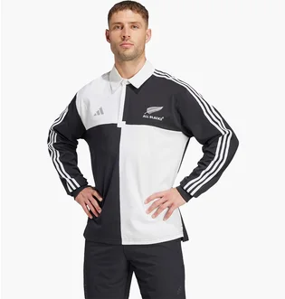 Кофта чоловіча Adidas All Blacks Rugby Culture Black/White IZ0288