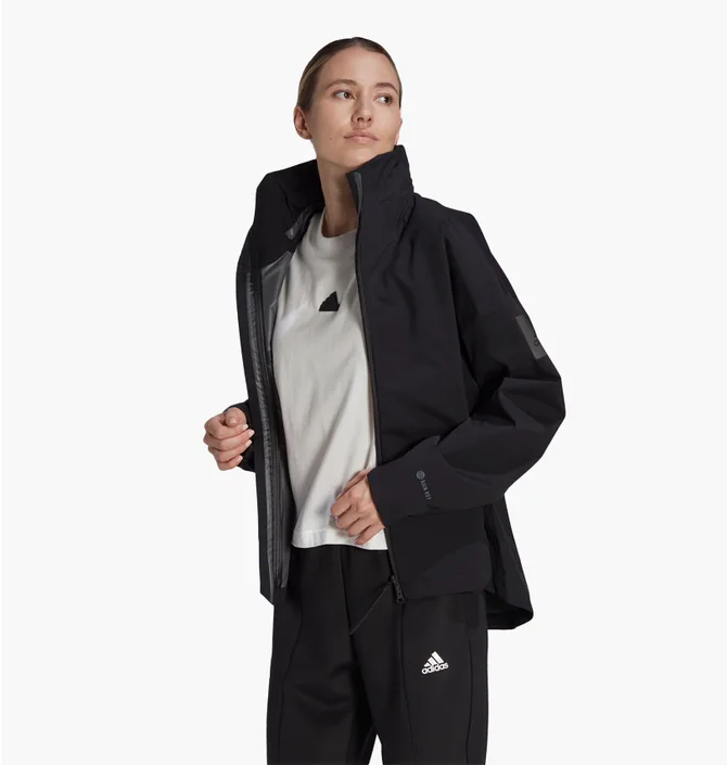 Куртка жіноча Adidas Myshelter Rain.Rdy Jacket Black HT8774