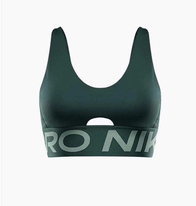 Топ жіночий Nike Pro Indy Plunge Green HF7324-338