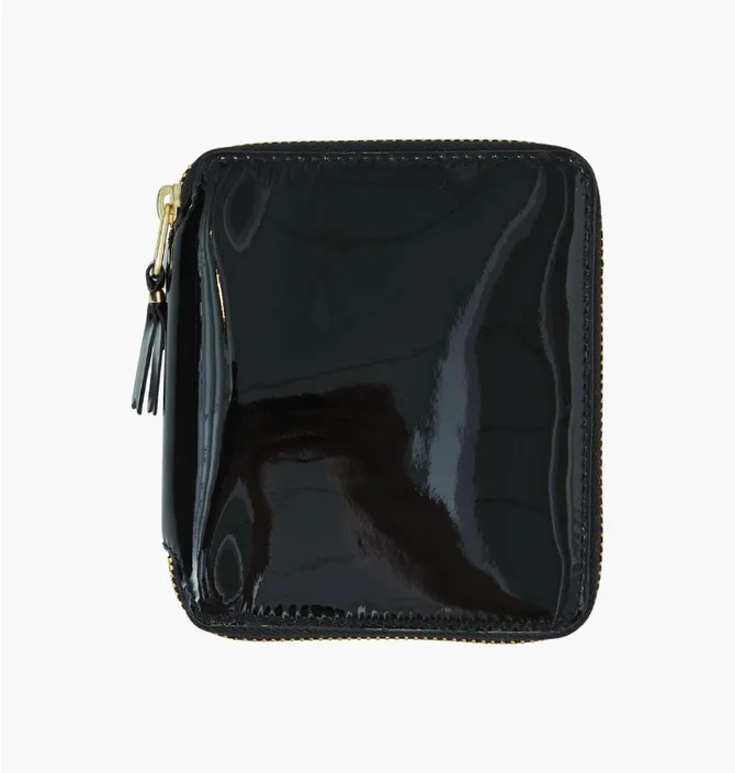 Кошелек женский Comme des Garcons Glossy Polka Dot Print Black SA7100GP
