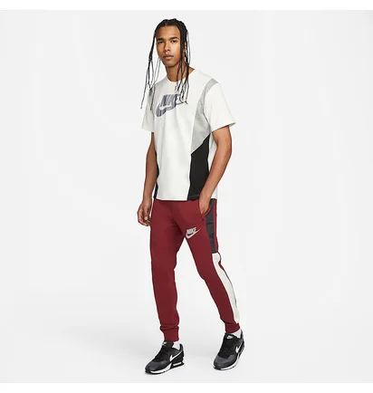 Штаны мужские Nike Sportswear Hybrid Fleece Red DO7232-677