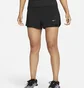 Шорты женские Nike Dri-Fit Swift WomenS Mid-Rise 3 2-In-1 Running Shorts With Pockets Black DX1029-010