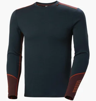 Термобілизна чоловіча Helly Hansen Lifa Merino Midweight Crew Green 49364-574