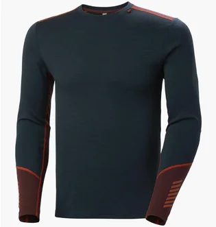 Термобілизна чоловіча Helly Hansen Lifa Merino Midweight Crew Green 49364-574