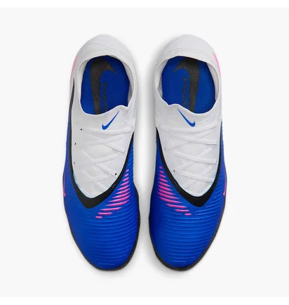 Сороконожки унисекс Nike Reactx Phantom 6 Low Pro White/Blue HJ4123-446