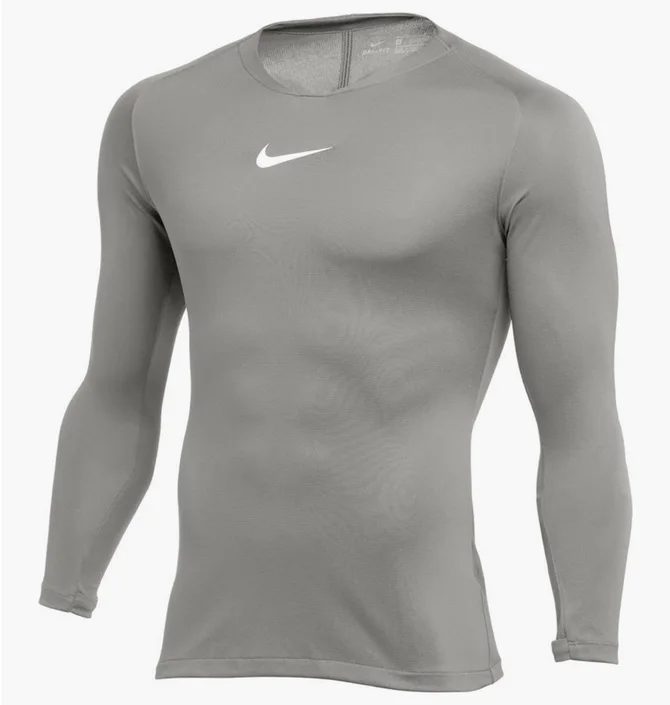 Термобілизна чоловіча Nike Dry Park First Layer Long Sleeve Grey Av2609-057