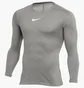 Термобілизна чоловіча Nike Dry Park First Layer Long Sleeve Grey Av2609-057