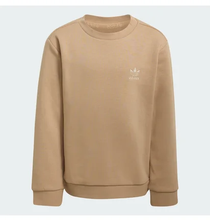 Спортивный костюм детский Adidas Crew Set Lk Beige KV1602