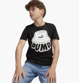 Футболка детская Puma Ess+ Mid 90S Graphic Tee Black 679720-01