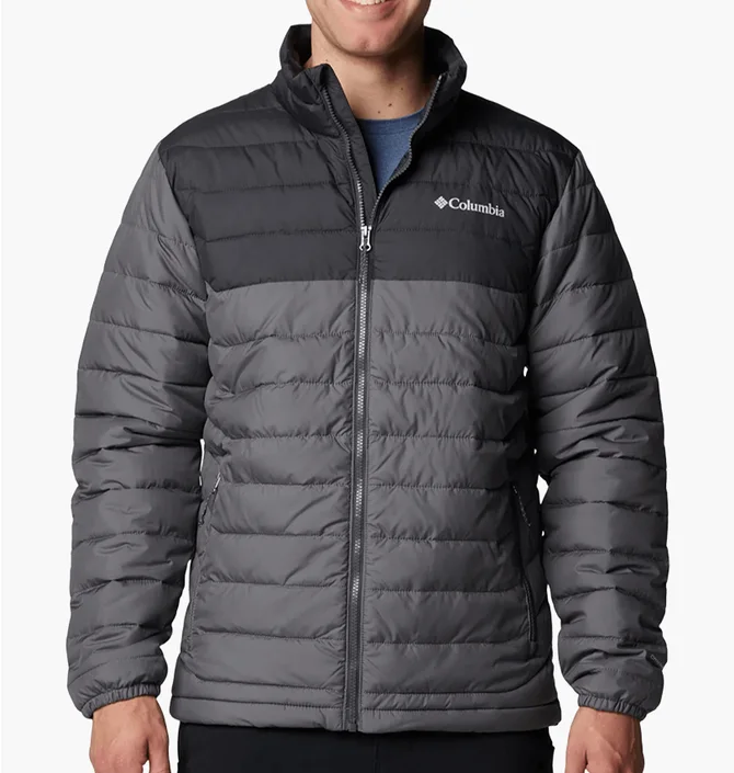 Пуховик чоловічий Columbia Powder Lite Ii Grey 2086964023