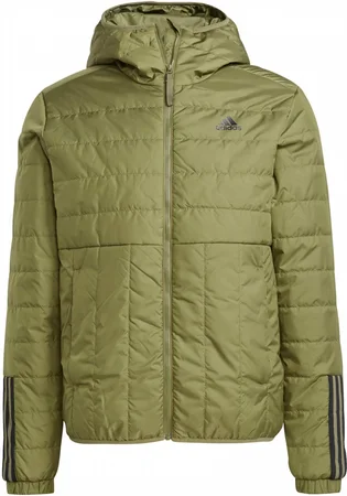Пуховик мужской Adidas Hooded Jacket Terrex Itavic L Ho Jkt Olive GT1685
