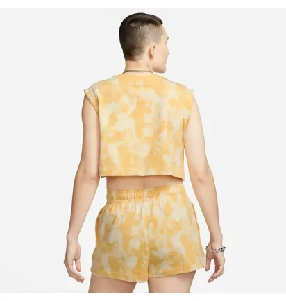 Майка жіноча Nike W Nsw Wve Dye Jrsy Sl Top A3 Yellow DV7924-795
