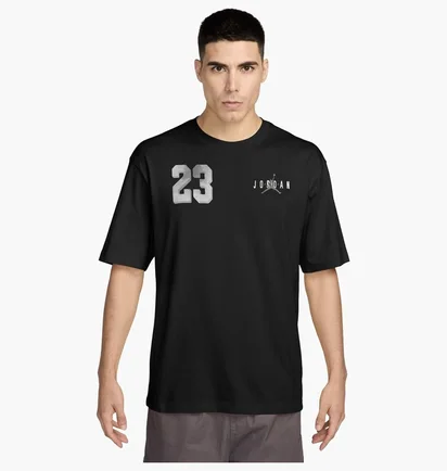 Футболка чоловіча Air Jordan Brooklyn MenS Graphic T-Shirt Black IF3127-010
