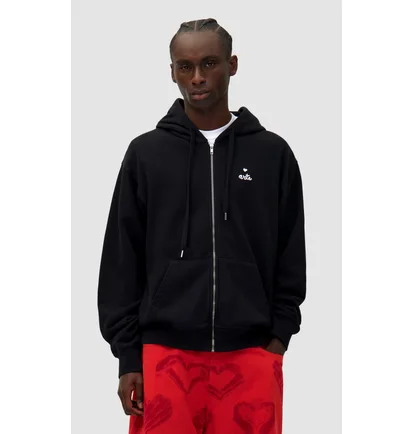 Толстовка мужская Arte Small Heart Hoodie Black SS25-174J