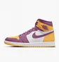 Кроссовки мужские Nike Jordan 1 Retro High Og Brotherhood Violet/Yellow 555088-706