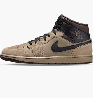 Кросівки чоловічі Air Jordan 1 Mid Brown/Beige HV6422-200