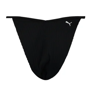 Плавки жіночі Puma Swim Ribbed Tanga 1P Black 701221716-001