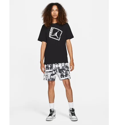 Футболка чоловіча Air Jordan M J Jumpman Box Ss Crew Black DA9900-010