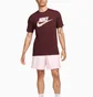 Футболка мужская Nike Nsw Tee 12Mo Futura Bordo FQ8034-652