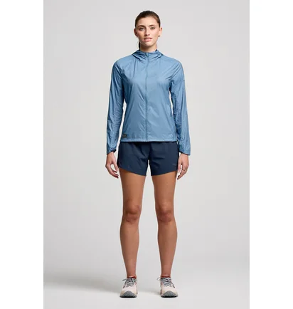 Вітровка жіноча Saucony Peregrine Packaway Jacket Blue SAW800480-AO