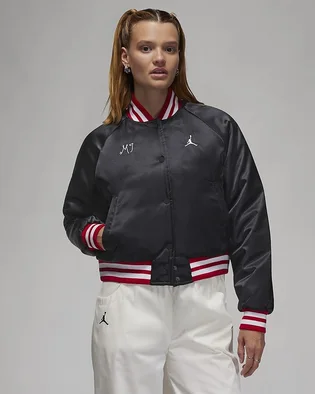 Куртка жіноча Air Jordan Varsity Jacket Black FB5152-010
