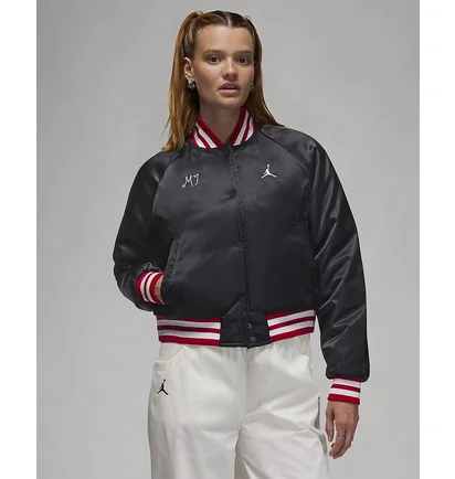 Куртка женская Air Jordan Varsity Jacket Black FB5152-010